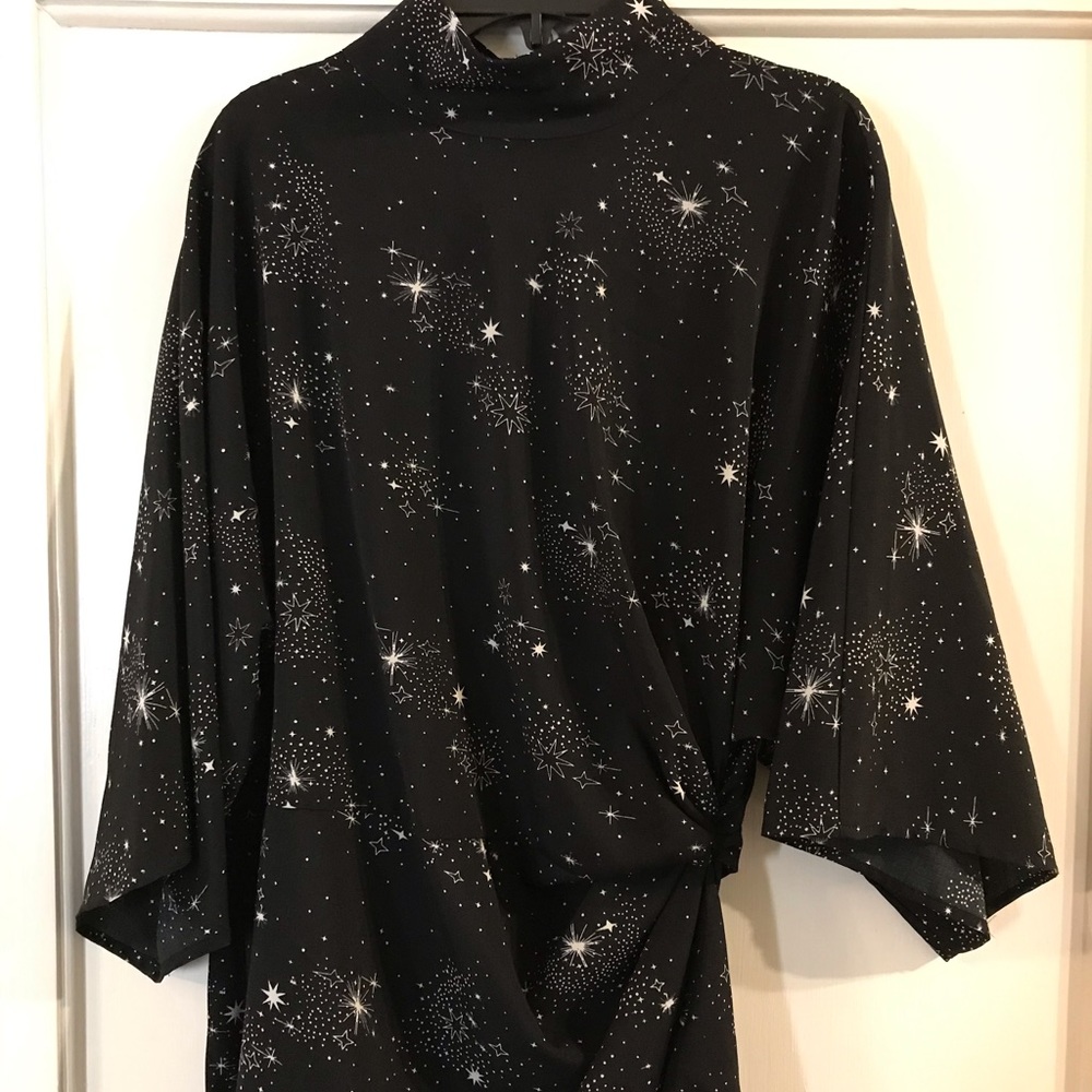 NWOT Topshop star print top